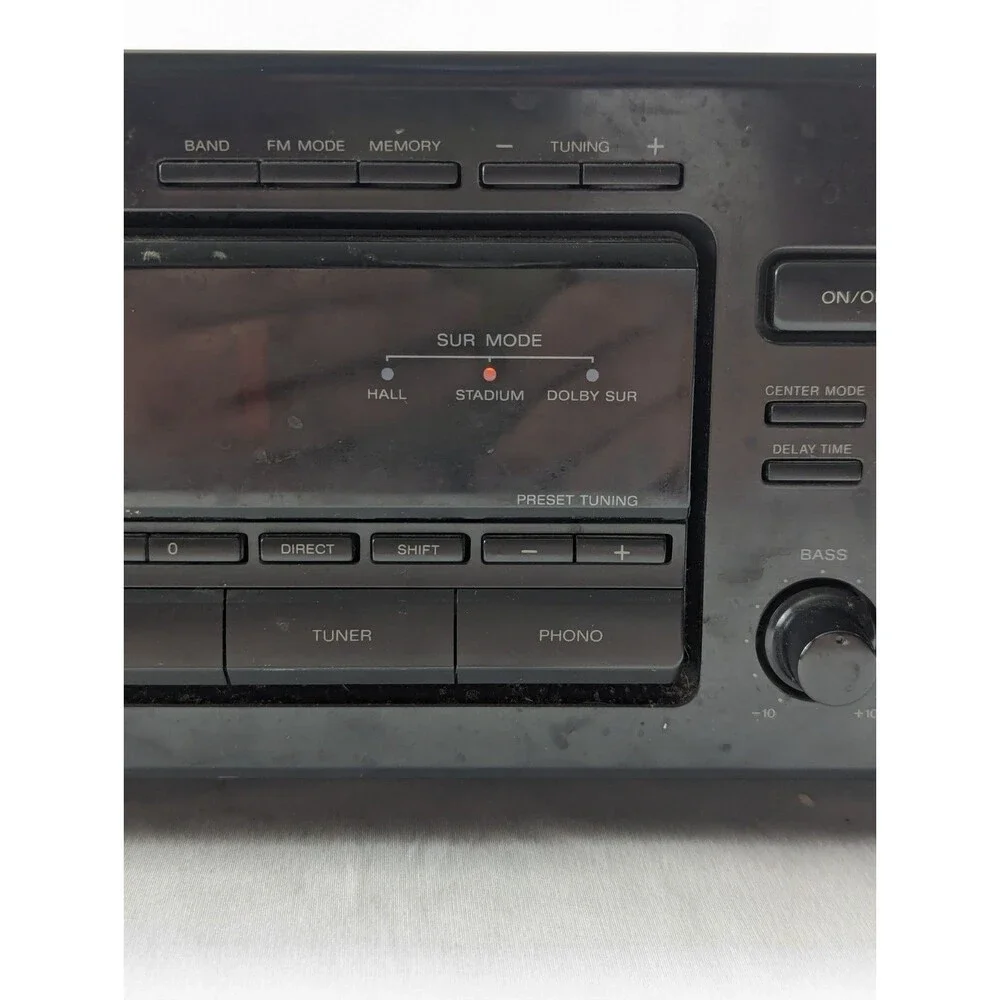 Sony STR-D865 5.1 Ch Surround Sound AM FM Stereo Receiver No LCD Powers On